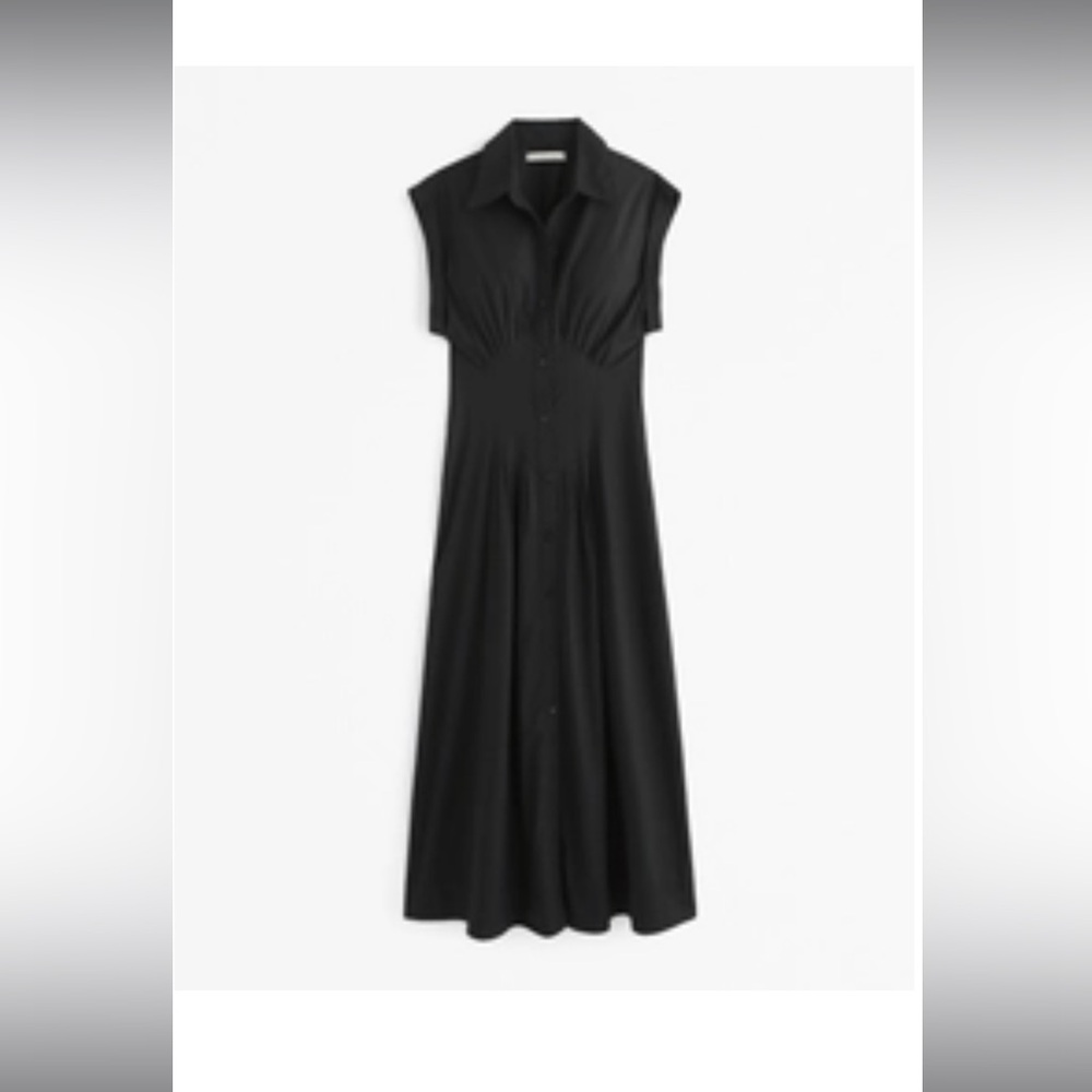 Abercrombie & Fitch Black Maxi Dress